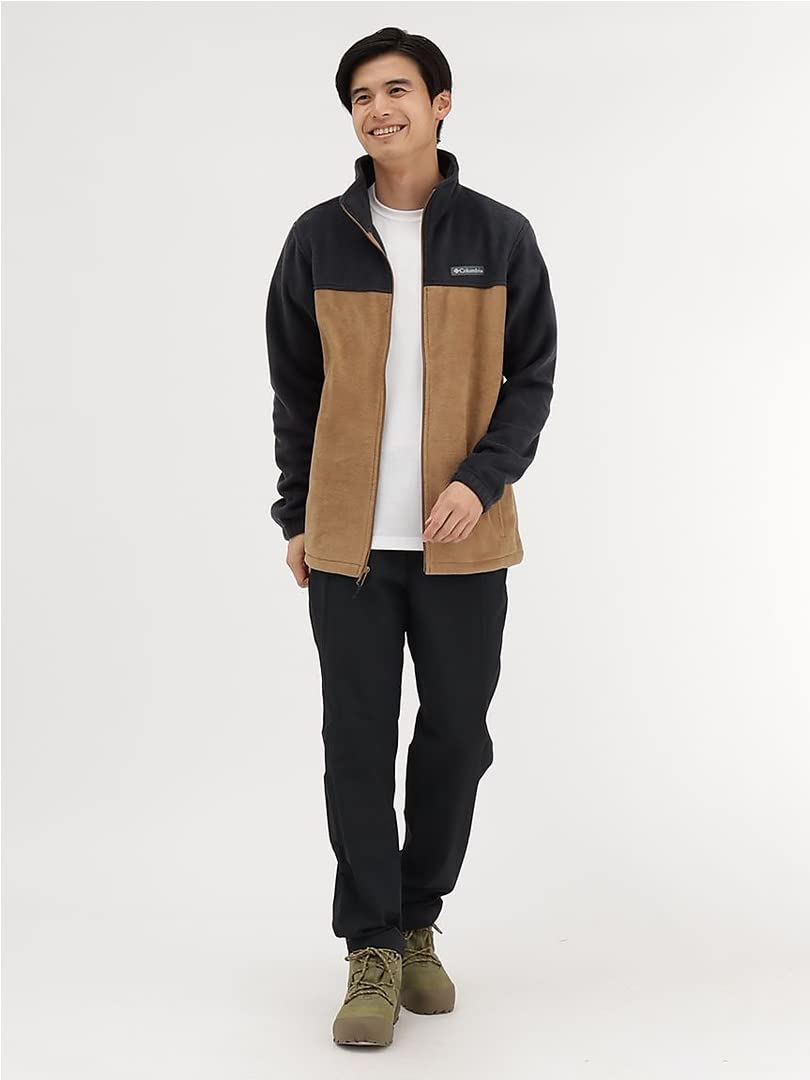  ブラウン フルジップジャケット Amazon.co.jp: コロンビア（Columbia） ジップアップ スティーンズ